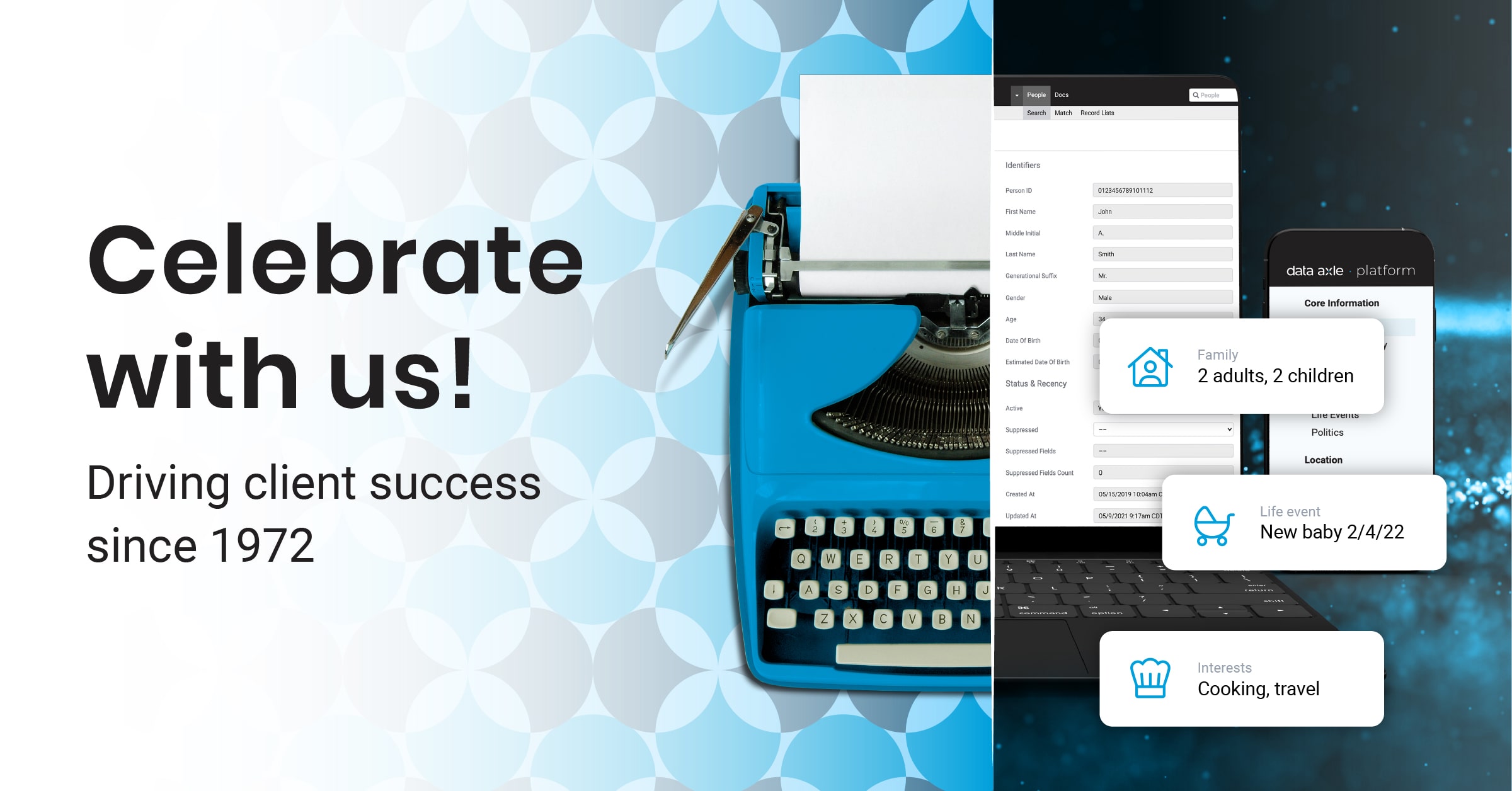 Celebrating 50 Years Experience Bringing Data to Life Data Axle